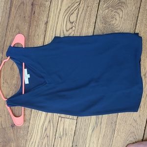 Loft XS blue blouse